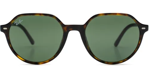 Ray-Ban Thalia RB2195 902/31 - kvadratisk solglasögon, unisex, brun