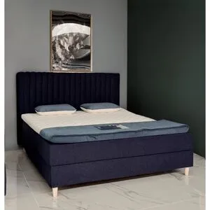 BREDSTRUP kontinentalseng 180x200 cm Blå OUTLET