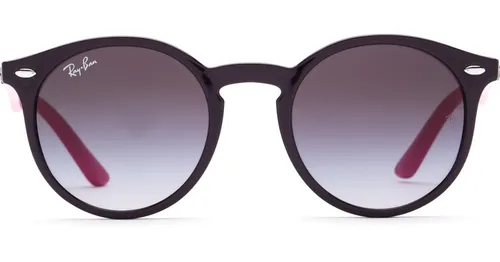 Ray-Ban Junior RJ9064S 70218G 44 - redondas gafas de sol, niños, negro