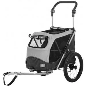 Trixie Cykelvagn Hund Grå (M)