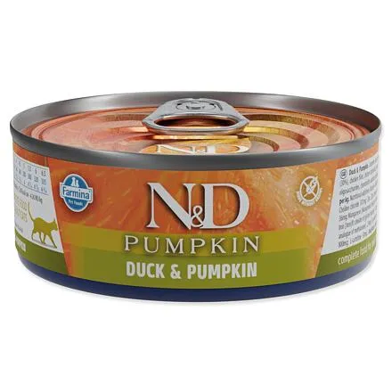 KONZERVA N&D CAT DUCK & PUMPKIN 70 GR