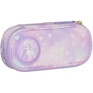 Beckmann ovalt pennal, Unicorn Princess Purple