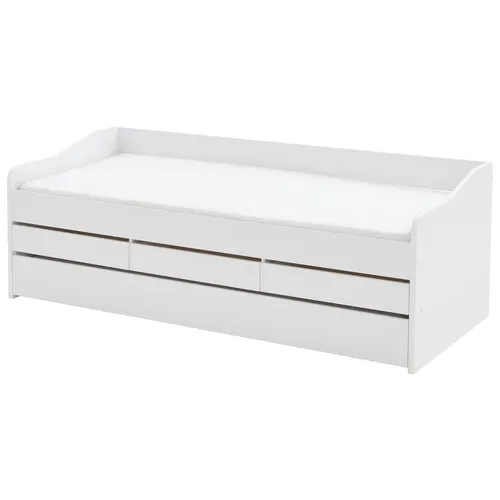 Carryhome VÝSUVNÁ POSTEĽ, 90-180/200 cm biela