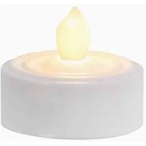Star Trading PAULO Telys 2p varmhvit blafrende flamme LED B/O med timer