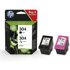 HP 304 2-pack black/color