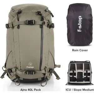 F-STOP Mochila Ajna 40L Essentials Bundle Aloe