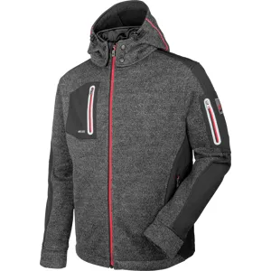Softshell de travail Würth MODYF Hydra grise Gris foncé M