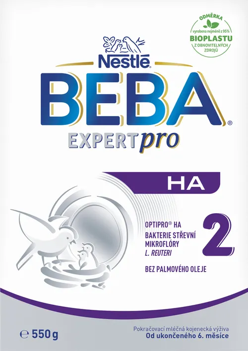 BEBA EXPERT pro HA 2; následná mliečna výživa