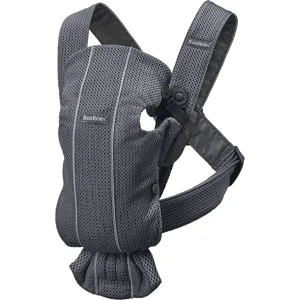 BabyBjörn Porte-bébé Mini - Anthracite / Mesh 3D