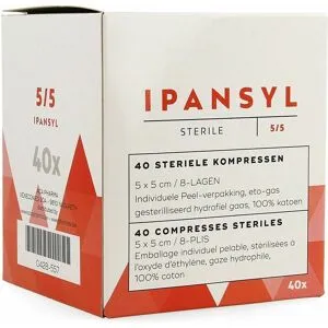 Ipansyl 1 Cp Ster 8pl 5,0x 5,0cm 40