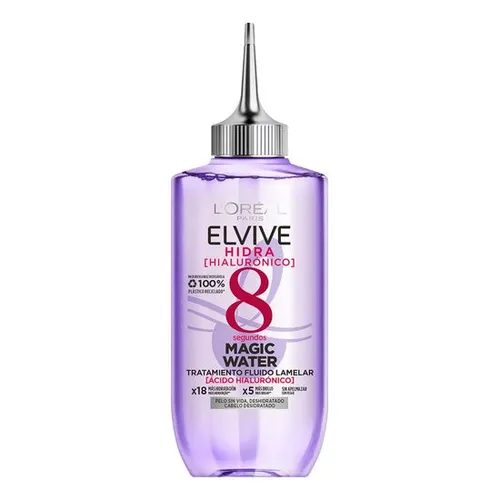 Mejor Dto! Elvive Hidra Hialurónico 8 Segundos Magic Water 200 ml Tratamiento Fluido Lamelar
