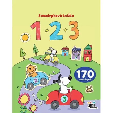 Jiri Models Samolepková knižka 123