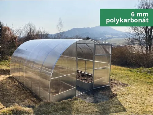 Zahradní skleník LEGI MANDARIN 4 x 3 m, 6 mm GA179952-6MM
