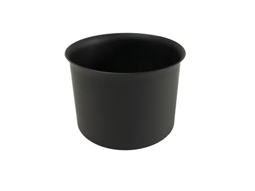 Zděř kouřová 150 mm, silnostěnné 1,5 mm, černá MA654261
