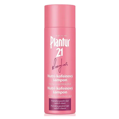 Plantur 21 Nutri-Coffein longhair hydratační šampon 200 ml