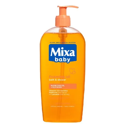 Mixa Penivý olej do kúpeľa Baby (Foaming Oil) 400 ml