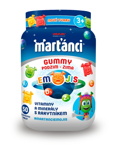 Marťánci Gummy PODZIM - ZIMA 50 ks