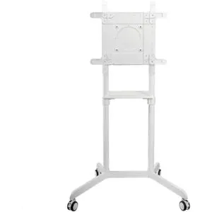 Neomounts support mobile NS-M1250WHITE Support au sol mobile pour écrans mesurant entre 37 et 70 pouces.