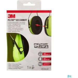 3M Peltor Hearing Protector Kid Neon Green 1