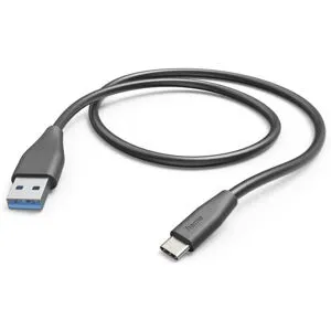 Hama USB-A-USB-C-Kabel 1,5m schwarz Sync- & Ladekabel USB-A USB-C, 1,5 Meter