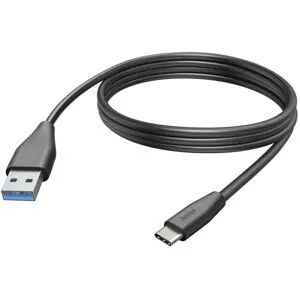 Hama USB-A-USB-C-Kabel 3m Sync- & Ladekabel USB-A USB-C, 3 Meter