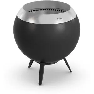 höfats - MOON 45 Feuerschale mit niedrigem Fuß, schwarz