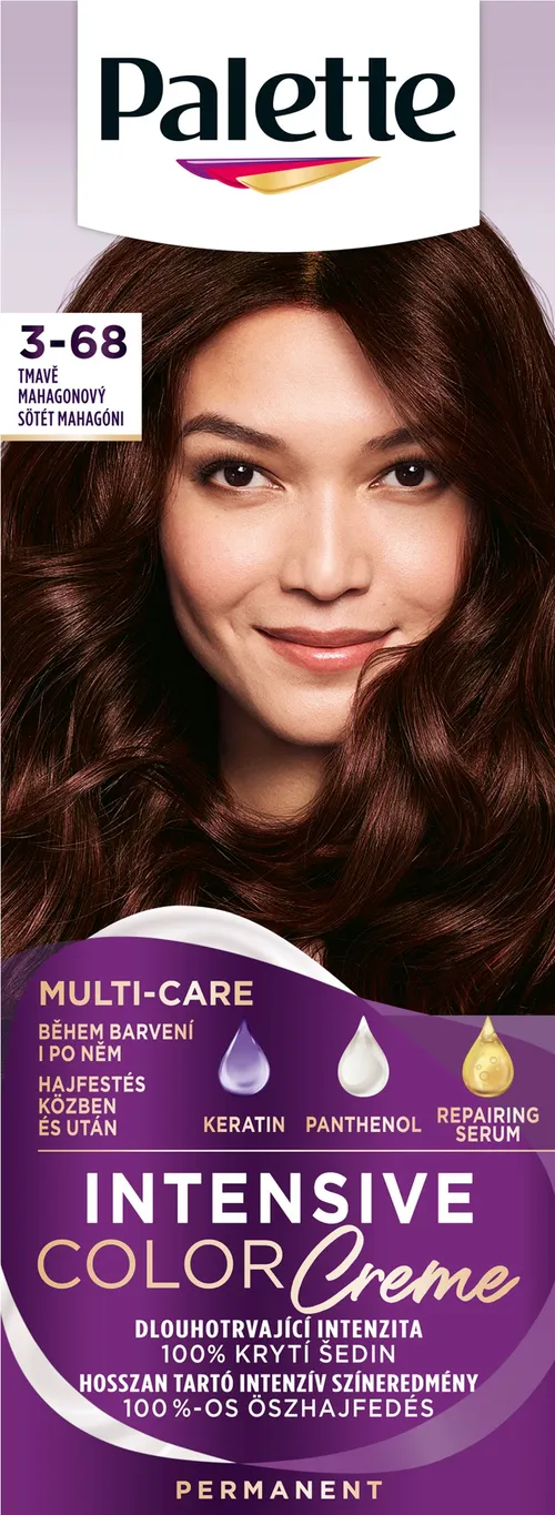 Palette Intensive Color Creme 3-68 Tmavý mahagónový