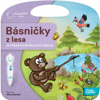 Kniha Básničky z lesa - Kouzelné čtení Albi