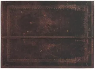 Old Leather Collection / Black Moroccan Bold / Folder / A4