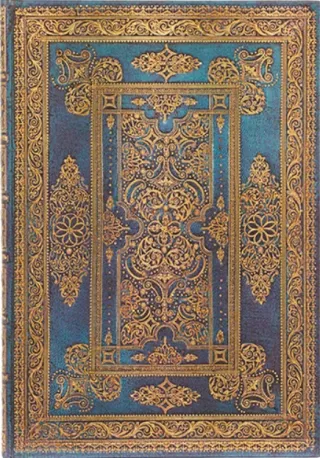 Zápisník Paperblanks - Blue Luxe - Midi linkovaný