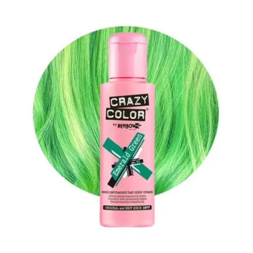 53 Crazy Color farba na vlasy Emerald Green 100ml