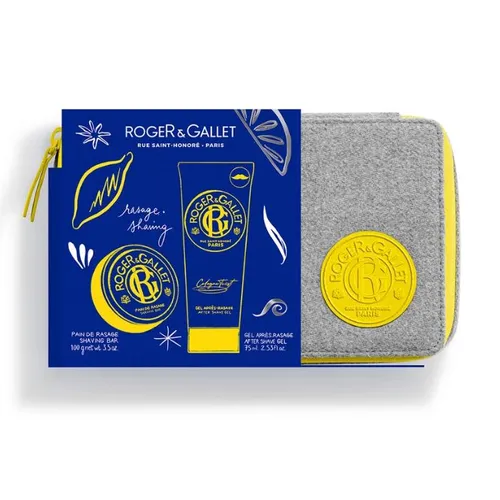 Roger&Gallet Cadeauset Cologne Twist Scheerzeep/Aftershave- 2 Producten