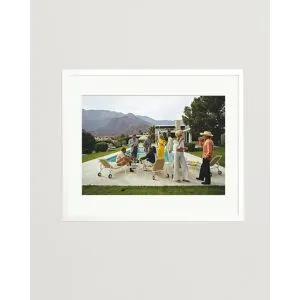 Sonic Editions Framed Slim Aarons Desert House Party