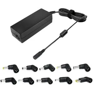 Topmedia Universal 90W datorladdare med 10 olika kontakter