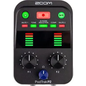 ZOOM PodTrack P2 Interface Audio/Gravador Port�til