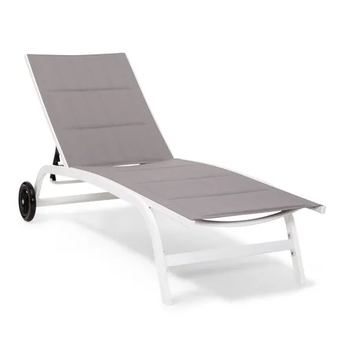 Blumfeldt Tumbona Limala Acero/Aluminio Textilene 150 kg móvil