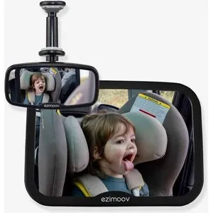 Ensemble 2 miroirs (rétroviseur et siège) EZIMOOV EZI Mirror Pack Eco-conçu noir
