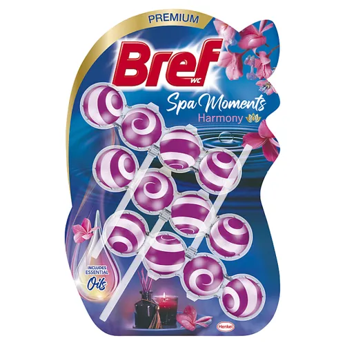 Bref Spa Moments Harmony tuhý WC blok 3 x 50g