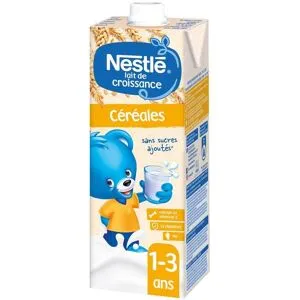 Nestle Lait de Croissance 1+ Céréales Bébé 1+ An 1L