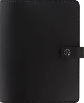 Desky se zápisníkem Filofax The Original - Černá (A5)