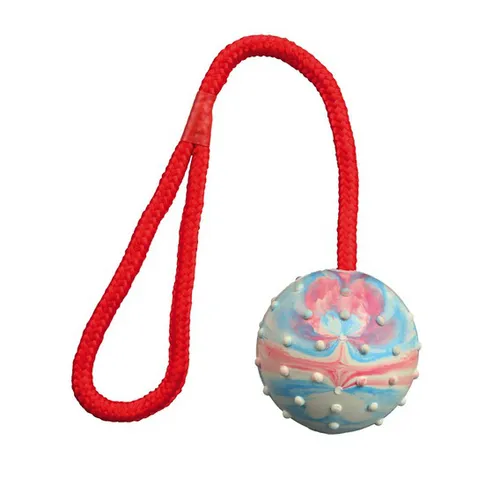 Trixie míč s lanem 6 cm / 30 cm (TRX3305)