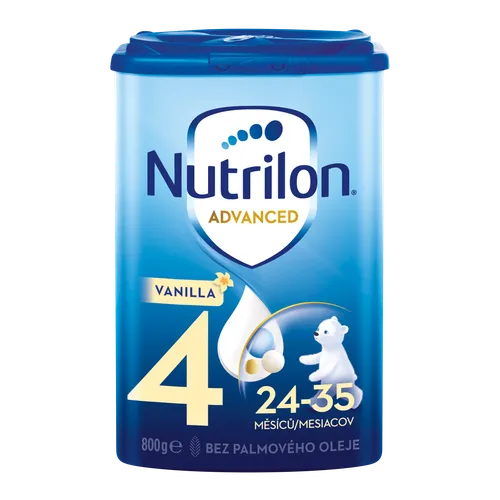 NUTRILON 4 Advanced Batoľacia mliečna výživa v prášku vanilka 800 g