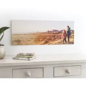 smartphoto Foto auf Holz 105 x 40 cm zum Vatertag