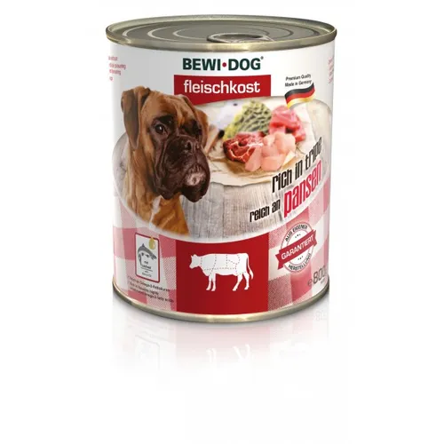 Bewi-Dog konzerva čisté maso bohaté na dršťky 6 x 800 g