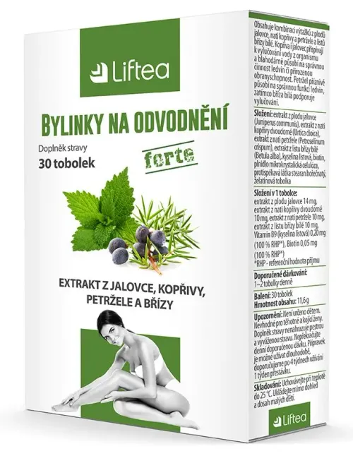 Liftea Bylinky na odvodnění Forte 30 tobolek