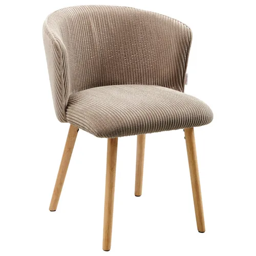 MID.YOU ŽIDLE, hnědá, přírodní barvy