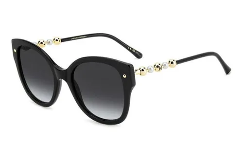 Carolina Herrera HER0318/S 807/9O, Černé, Materiál 0, Dámské sluneční brýle