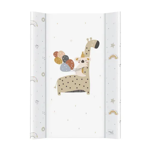 Podložka prebaľovacia 2-hranná s pevnou doskou (50x70) Comfort Giraffe