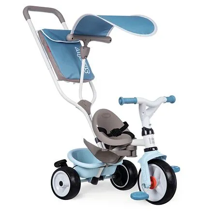 Smoby Trojkolka Baby Balade Plus modrá