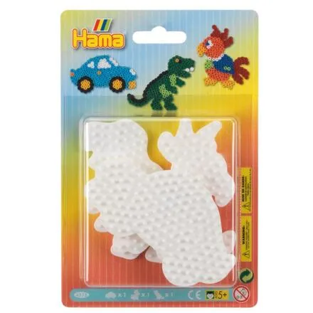 Hama Podložky MIDI - auto, papagáj, dino